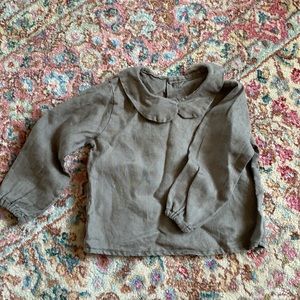 Little Deer Handmade linen top